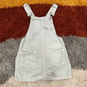 Zara Denim Pinafore Dress 18-24 months